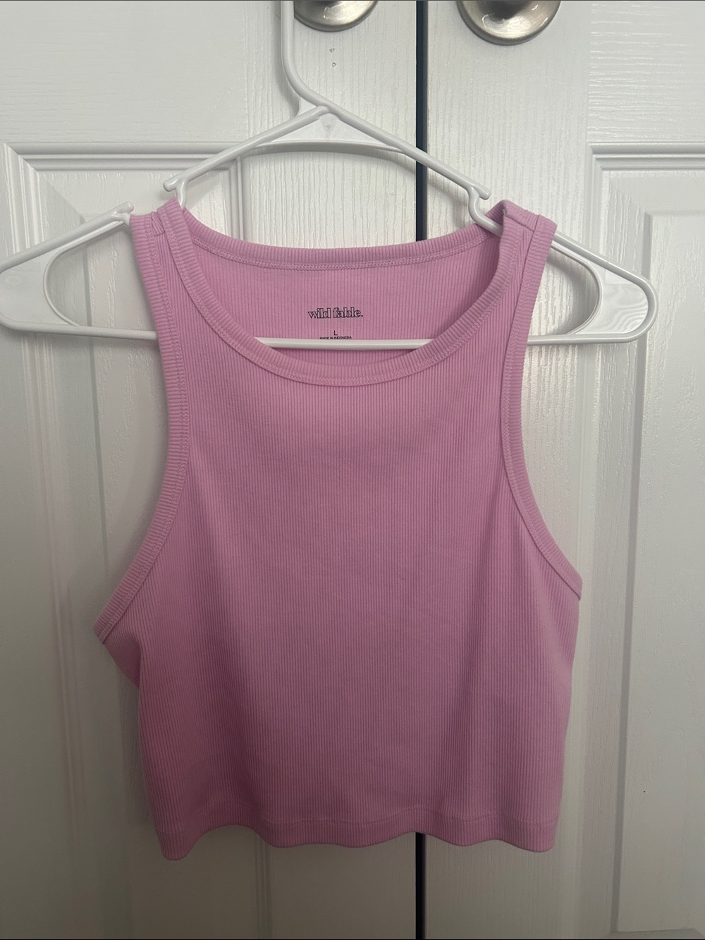 Pink tank top !